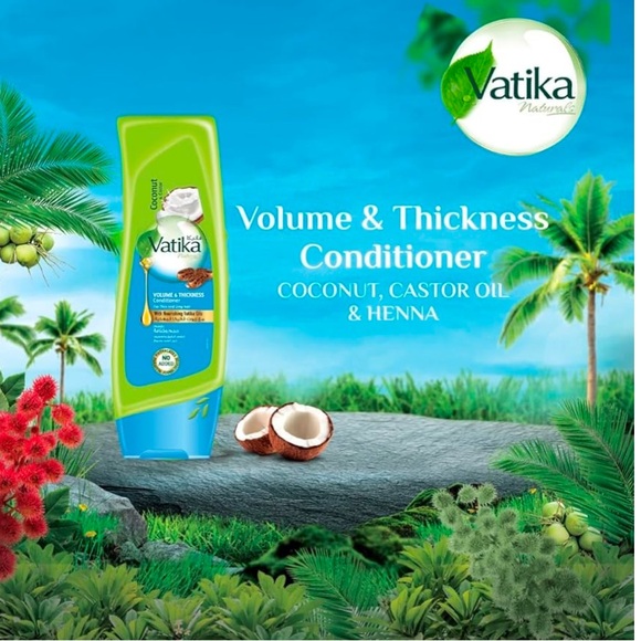 Vatika Volumizing Conditioner for thin and limp hair - Picture 3 of 6